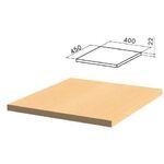 Крышка для тумбы приставной (код 640144) "Монолит", 400х450х22 мм, бук бавария, ТМ01.1