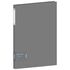 Папка на 4 кольцах Berlingo "Soft Touch", 24мм, 700мкм, серая, D-кольца, с внутр. карманом