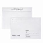 Конверты С5 (162х229 мм), отрывная лента, Куда-Кому, внутренняя запечатка, 80 г/м2, КОМПЛЕКТ 100 шт., BRAUBERG, 112188, С50.15.100С (11