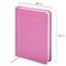 Ежедневник датированный 2024 МАЛЫЙ ФОРМАТ 100х150 мм А6, BRAUBERG "Select", балакрон, розовый, 114794