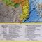 Коврик-подкладка настольный для письма (590х380 мм), с картой России, ДПС, 2129.Р