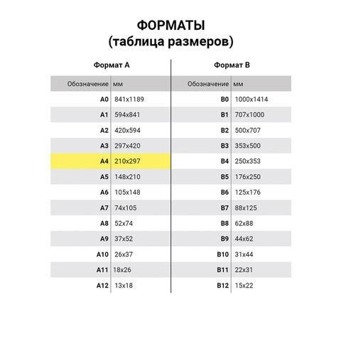 Тетрадь бумвинил, А4, 96 л., скоба, офсет №1, линия, STAFF, СИНИЙ, 403411