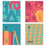 Тетрадь 48л., А5, клетка ArtSpace "Стиль. School collection", суперэконом