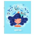 Дневник 1-11 класс 40 л., на скобе, ПИФАГОР, обложка картон, "Девочка", 106583