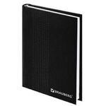 Ежедневник датированный на 4 года А5 135х207 мм BRAUBERG бумвинил 192 л., черный, 126543