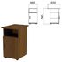 Тумба приставная "Эко", 405х600х740 мм, дверь, полка, орех, 400993-19