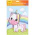 Мозаика магическая на самоклеящейся основе Мульти-Пульти "Единорог", 21*29,5см, из мягкого пластика, с раскраской, европодвес