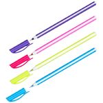 Ручка шариковая OfficeSpace "Caramelka" синяя, 0,6мм, на масляной основе, штрих-код