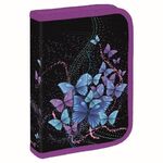 Пенал BRAUBERG, 1 отделение, 1 откидная планка, полиэстер, 21х14 см, "Fly Always", 271520