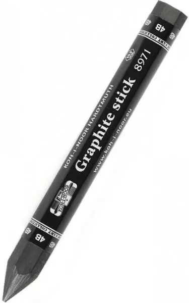 Карандаш цельнографитный jumbo GRAPHITE STICK 8971, 4В