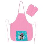 Фартук с нарукавниками для уроков труда ПИФАГОР, 1 карман, 44x55 см, "Smart Penguin", 271645