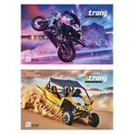 Альбом для рисования 20л., А4, на скрепке ArtSpace "Авто. Гонки", эконом