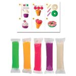 Набор для лепки "Волшебное тесто" 250 г, 5 цветов, ВОЛШЕБНЫЙ МИР, VT013