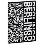 Папка на 2 кольцах Berlingo "Monochrome", 24мм, 600мкм, с рисунком, D-кольца, с внутр. карманом