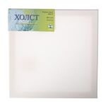 Холст на подрамнике (сосна), 30x30 см, 280г/м2, 100% хлопок, акриловый грунт, мелкое зерно