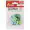 Пуговицы декоративные "Оттенки зеленого", пластик, 52 шт., ассорти, ОСТРОВ СОКРОВИЩ, 661408