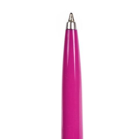 Ручка шариковая PARKER "Jotter Orig Magenta", корпус розовый, нержавеющая сталь, блистер, синяя, 2075996