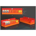 Полочный дисплей Гамма, картонный 300*1000*310мм