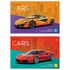 Альбом для рисования 08л., А4, на скрепке ArtSpace "Авто. The coolest car"