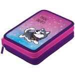 Пенал 2 отделения, 200*140*45 Berlingo "Husky boy 2", полиэстер