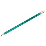 Карандаш ч/г OfficeSpace HB, с ластиком, заточен., пластиковый