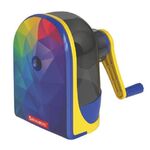 Точилка механическая BRAUBERG "MULTICOLOR", корпус с печатью, 228489