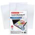 Папки-файлы перфорированные А4 BRAUBERG "STANDARD", КОМПЛЕКТ 100 шт., матовые, 40 мкм, 229660