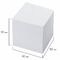 Блок для записей BRAUBERG, непроклеенный, куб 9х9х9 см, белый, белизна 95-98%, 122340