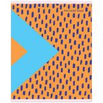 Тетрадь предметная 48л. MESHU "Bright splash" - Русский язык, матовая ламинация, выборочный УФ-лак