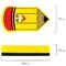 Стиратели магнитные для магнитно-маркерной доски ЮНЛАНДИЯ "Карандаш", 55х100 мм, КОМПЛЕКТ 3 ШТ., 237508.