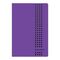 Тетрадь А4, 40 листов, BRAUBERG "Metropolis", скоба, клетка, обложка пластик, ФИОЛЕТОВЫЙ, 403402