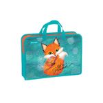 Папка с ручками 1 отделение, А4 Berlingo "Little dreamer", 340*245*75мм, пластик, на молнии