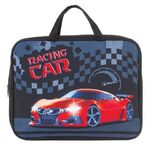 Папка на молнии с ручками BRAUBERG А4, 1 отделение, полиэстер, 80 мм, "Racing Car", 271132