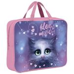 Папка на молнии с ручками BRAUBERG А4, 1 отделение, полиэстер, 80 мм, "Believe in miracles", 270960