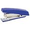 Степлер №10 STAFF "Basic", до 10 листов, с антистеплером, синий, 227405