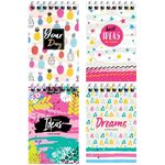 Блокнот А7 40л. на гребне ArtSpace "Cheerful pattern"