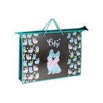 Папка для чертежей и рисунков А3 ArtSpace "Corgi", пластик, 70мм, на молнии