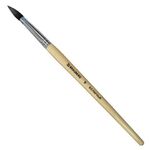 Кисть BRAUBERG, белка, круглая, № 9, 200186