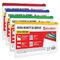 Папка-конверт на молнии МАЛОГО ФОРМАТА (255х130 мм), молния ассорти, 0,15 мм, BRAUBERG "Smart", 221858