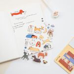 Наклейки ПВХ MESHU "Best friend", 10*21см, 26 наклеек, инд. уп., европодвес