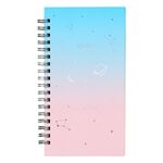 Записная книжка 95*175 мм 96л. на гребне MESHU "About you", матовая ламинация, твердая обложка, тиснение фольгой