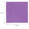 Салфетка для стекла и оптики, микрофибра, 30х30 см, фиолетовая, ОФИСМАГ, 601260