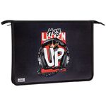 Папка для тетрадей 1 отделение А4 ArtSpace "Listen up", пластик, на молнии