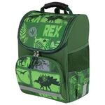 Ранец ПИФАГОР BASIC, 1 отделение, 3 кармана, эргономичная спинка, "Dinoland", 35х28х18 см, 271373