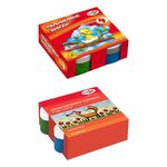 Краски пальчиковые Гамма "Мультики", классические, 04 цвета, 50мл, картон. упак