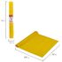 Бумага гофрированная/креповая, 110 г/м2, 50х250 см, ярко-желтая, в рулоне, ОСТРОВ СОКРОВИЩ, 112549