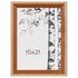 Рамка деревянная 15*21см, OfficeSpace, С20, сосна