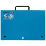 Папка-портфель 13 отделений Berlingo "Skyline", А4, 328*285мм, 700мкм, синяя