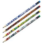 Карандаш ч/г Berlingo "Traditional" HB, круглый, заточен., с ластиком, ассорти