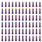 Краски акриловые художественные, НАБОР 72 штуки, 49 цветов по 12 мл в тубах, BRAUBERG ART DEBUT, 192296